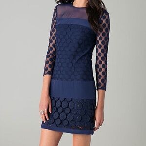 Diane Von Furstenberg Enny Polka Dot Dress